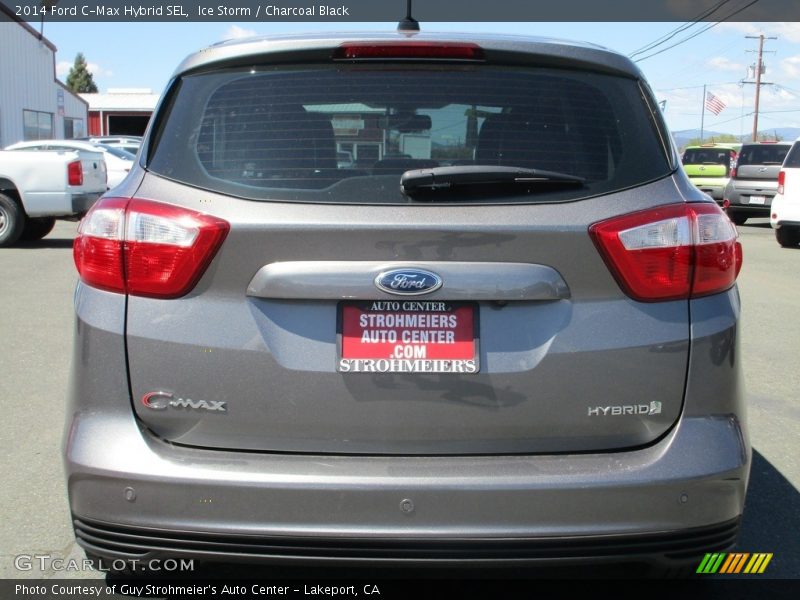 Ice Storm / Charcoal Black 2014 Ford C-Max Hybrid SEL