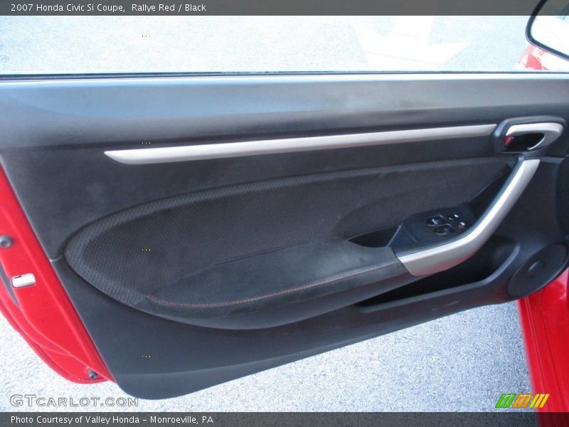 Rallye Red / Black 2007 Honda Civic Si Coupe