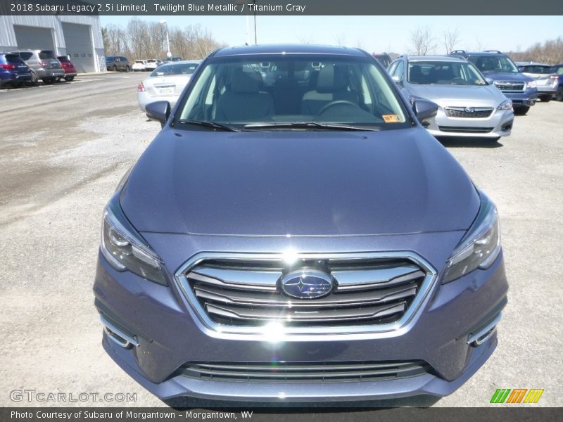 Twilight Blue Metallic / Titanium Gray 2018 Subaru Legacy 2.5i Limited