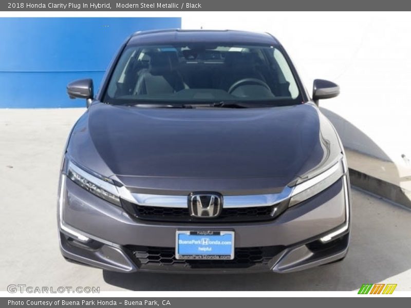 Modern Steel Metallic / Black 2018 Honda Clarity Plug In Hybrid