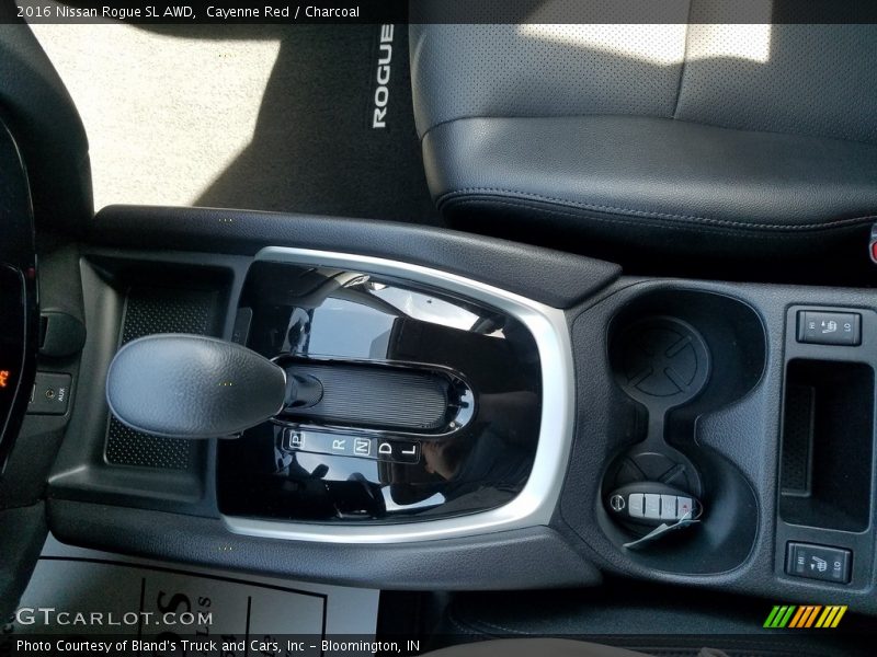 Cayenne Red / Charcoal 2016 Nissan Rogue SL AWD