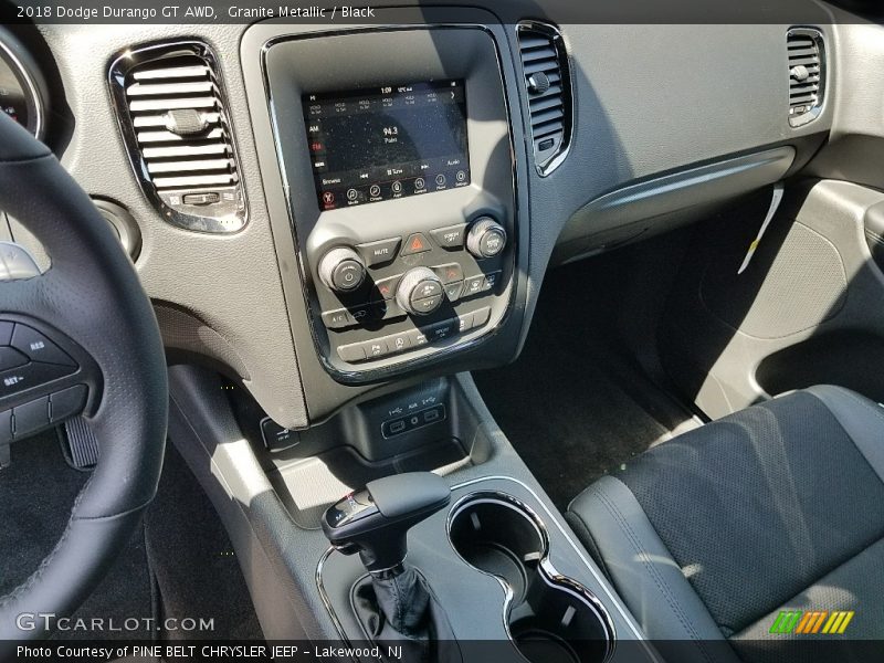Granite Metallic / Black 2018 Dodge Durango GT AWD