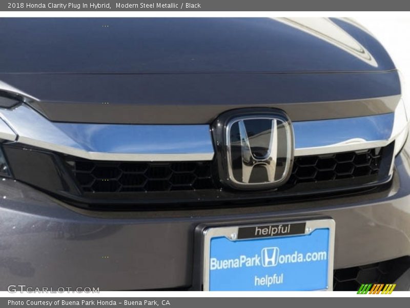 Modern Steel Metallic / Black 2018 Honda Clarity Plug In Hybrid