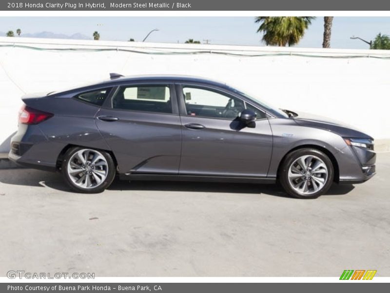 Modern Steel Metallic / Black 2018 Honda Clarity Plug In Hybrid