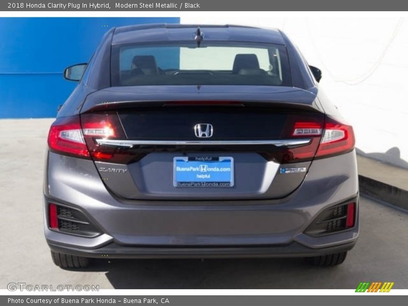 Modern Steel Metallic / Black 2018 Honda Clarity Plug In Hybrid