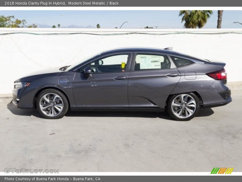 Modern Steel Metallic / Black 2018 Honda Clarity Plug In Hybrid