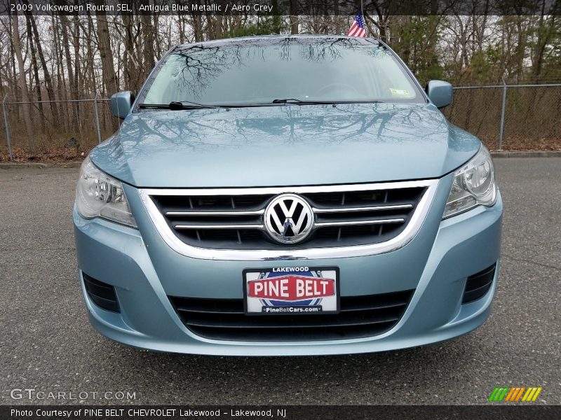 Antigua Blue Metallic / Aero Grey 2009 Volkswagen Routan SEL