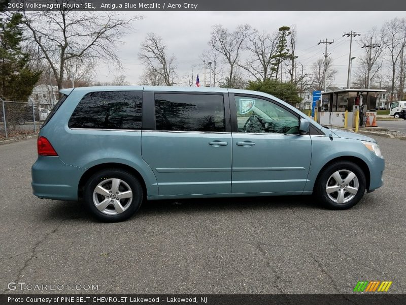 Antigua Blue Metallic / Aero Grey 2009 Volkswagen Routan SEL