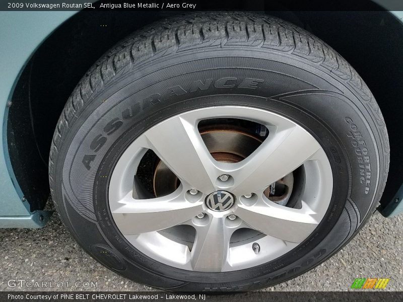 Antigua Blue Metallic / Aero Grey 2009 Volkswagen Routan SEL