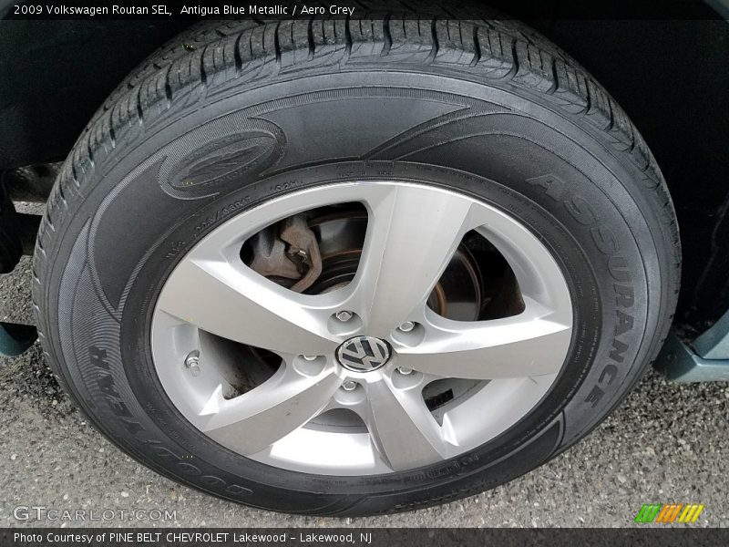 Antigua Blue Metallic / Aero Grey 2009 Volkswagen Routan SEL