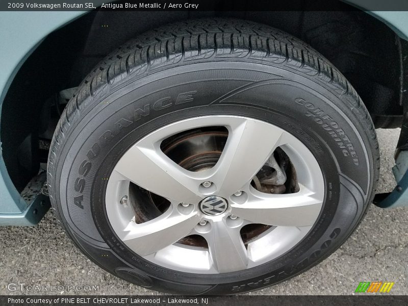 Antigua Blue Metallic / Aero Grey 2009 Volkswagen Routan SEL