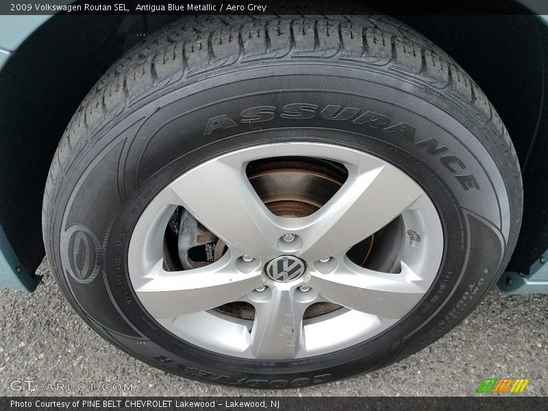 Antigua Blue Metallic / Aero Grey 2009 Volkswagen Routan SEL