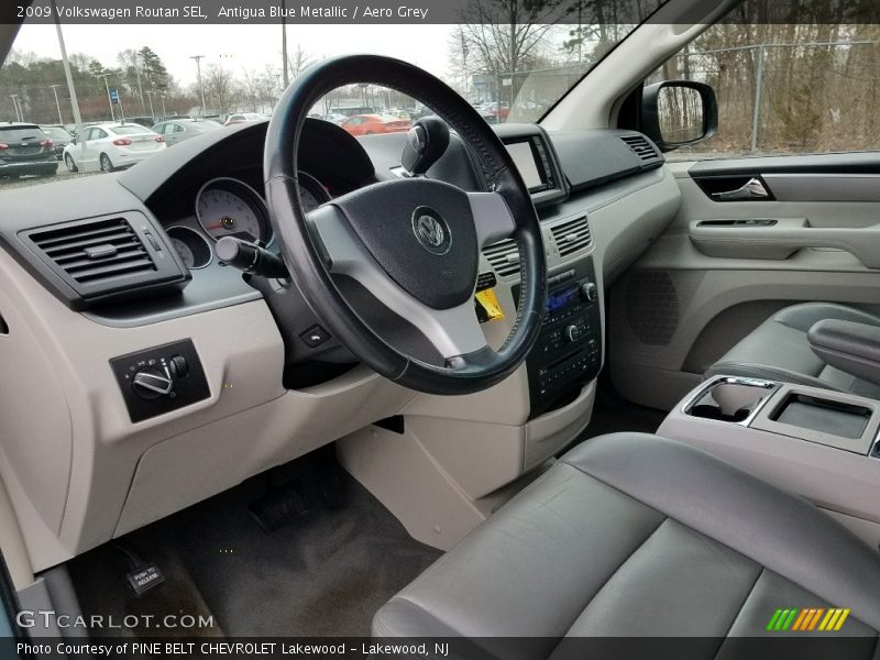 Antigua Blue Metallic / Aero Grey 2009 Volkswagen Routan SEL