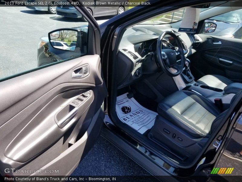 Kodiak Brown Metallic / Charcoal Black 2013 Ford Escape SEL 2.0L EcoBoost 4WD