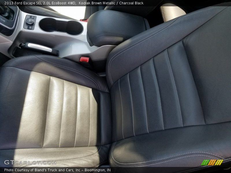 Kodiak Brown Metallic / Charcoal Black 2013 Ford Escape SEL 2.0L EcoBoost 4WD