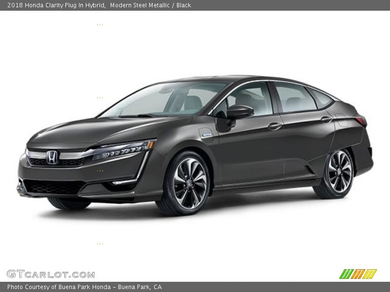 Modern Steel Metallic / Black 2018 Honda Clarity Plug In Hybrid