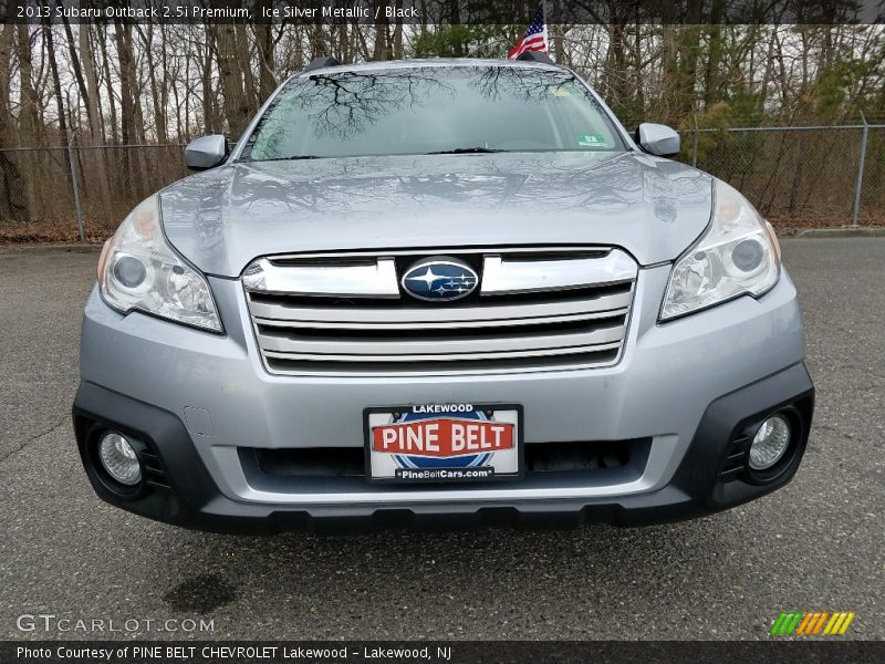 Ice Silver Metallic / Black 2013 Subaru Outback 2.5i Premium