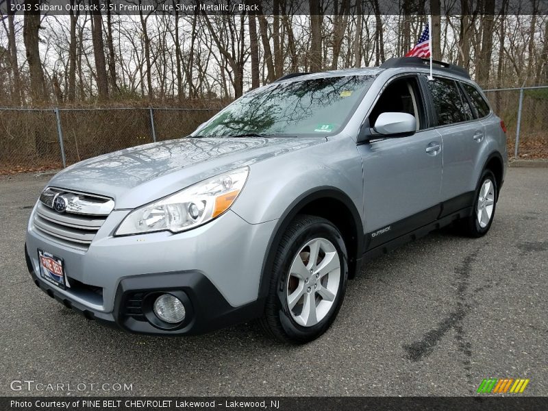 Ice Silver Metallic / Black 2013 Subaru Outback 2.5i Premium