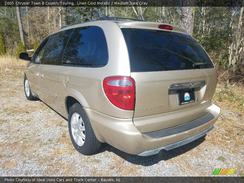 Linen Gold Metallic / Medium Slate Gray 2005 Chrysler Town & Country Touring