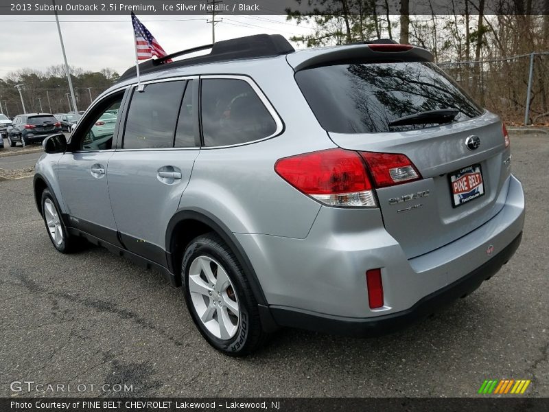 Ice Silver Metallic / Black 2013 Subaru Outback 2.5i Premium
