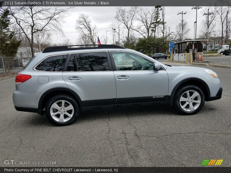 Ice Silver Metallic / Black 2013 Subaru Outback 2.5i Premium