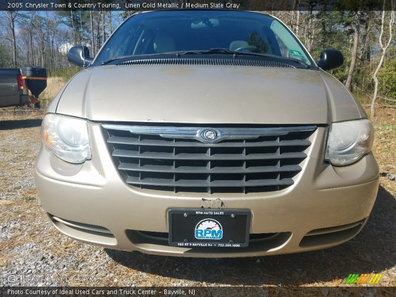 Linen Gold Metallic / Medium Slate Gray 2005 Chrysler Town & Country Touring