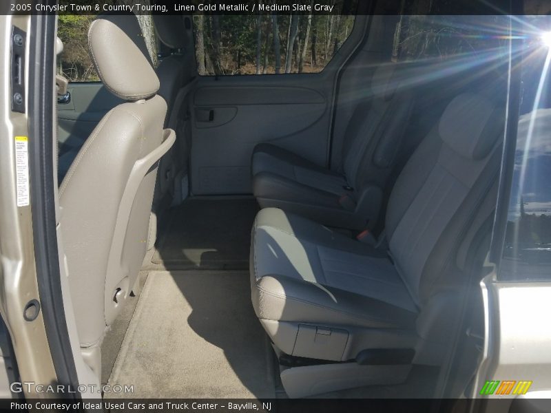 Linen Gold Metallic / Medium Slate Gray 2005 Chrysler Town & Country Touring
