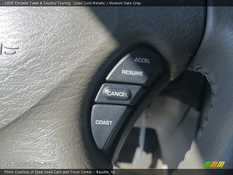 Linen Gold Metallic / Medium Slate Gray 2005 Chrysler Town & Country Touring