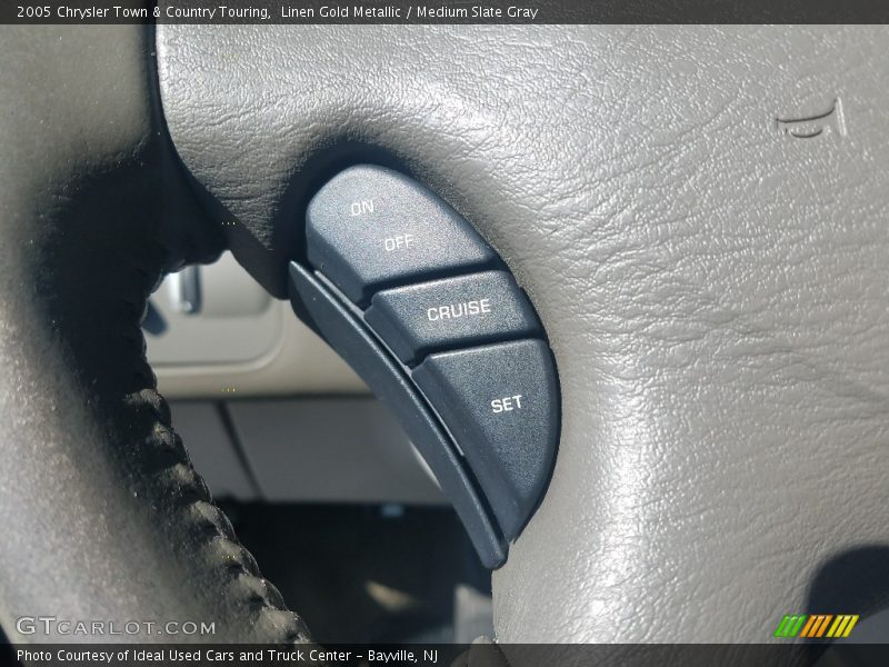Linen Gold Metallic / Medium Slate Gray 2005 Chrysler Town & Country Touring