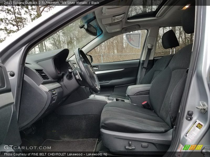 Ice Silver Metallic / Black 2013 Subaru Outback 2.5i Premium