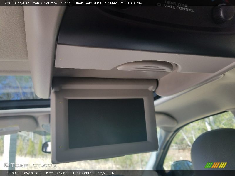 Linen Gold Metallic / Medium Slate Gray 2005 Chrysler Town & Country Touring