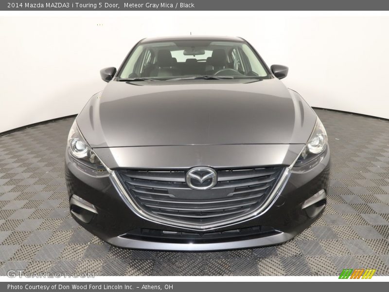 Meteor Gray Mica / Black 2014 Mazda MAZDA3 i Touring 5 Door