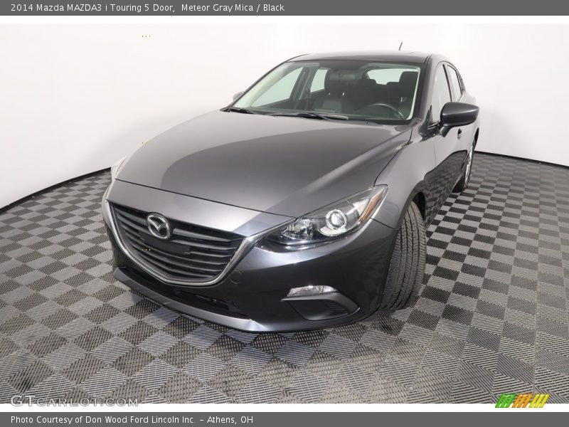 Meteor Gray Mica / Black 2014 Mazda MAZDA3 i Touring 5 Door