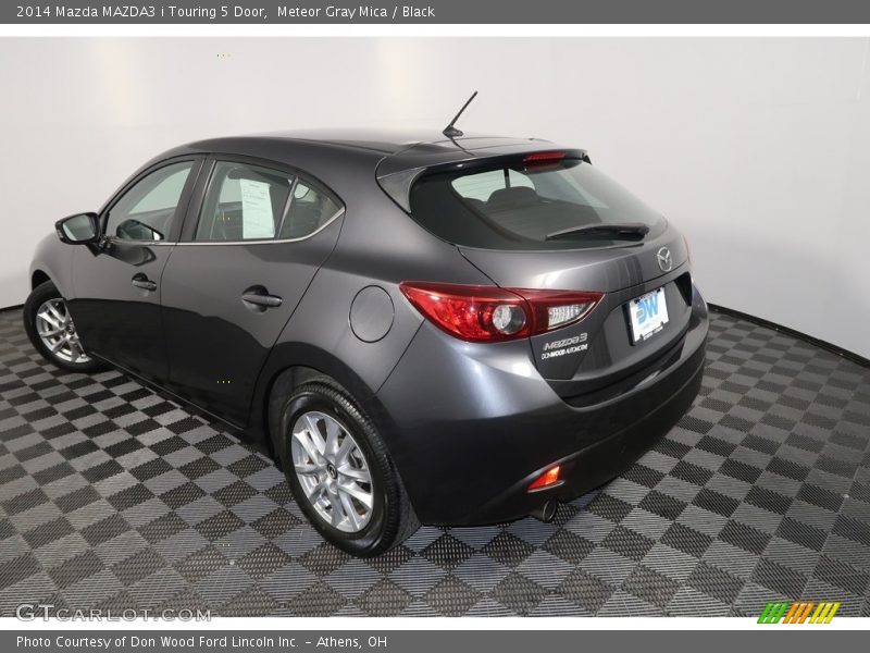 Meteor Gray Mica / Black 2014 Mazda MAZDA3 i Touring 5 Door