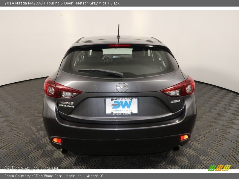 Meteor Gray Mica / Black 2014 Mazda MAZDA3 i Touring 5 Door
