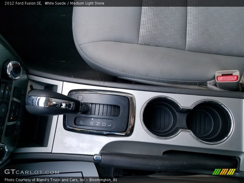 White Suede / Medium Light Stone 2012 Ford Fusion SE