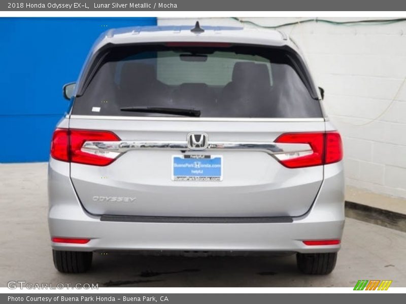 Lunar Silver Metallic / Mocha 2018 Honda Odyssey EX-L