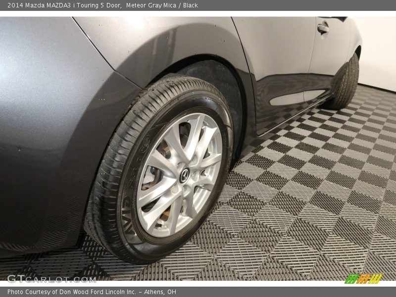 Meteor Gray Mica / Black 2014 Mazda MAZDA3 i Touring 5 Door