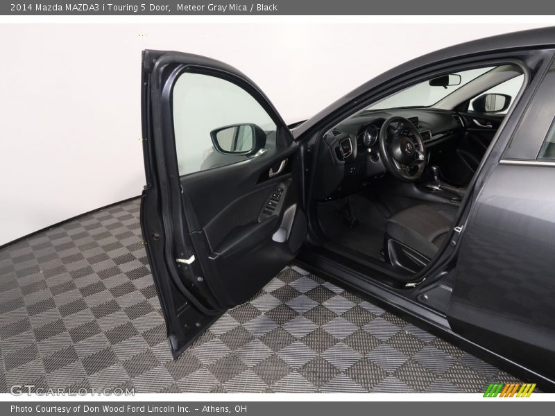 Meteor Gray Mica / Black 2014 Mazda MAZDA3 i Touring 5 Door