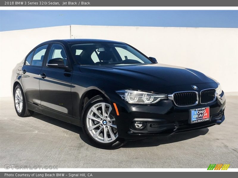 Jet Black / Black 2018 BMW 3 Series 320i Sedan