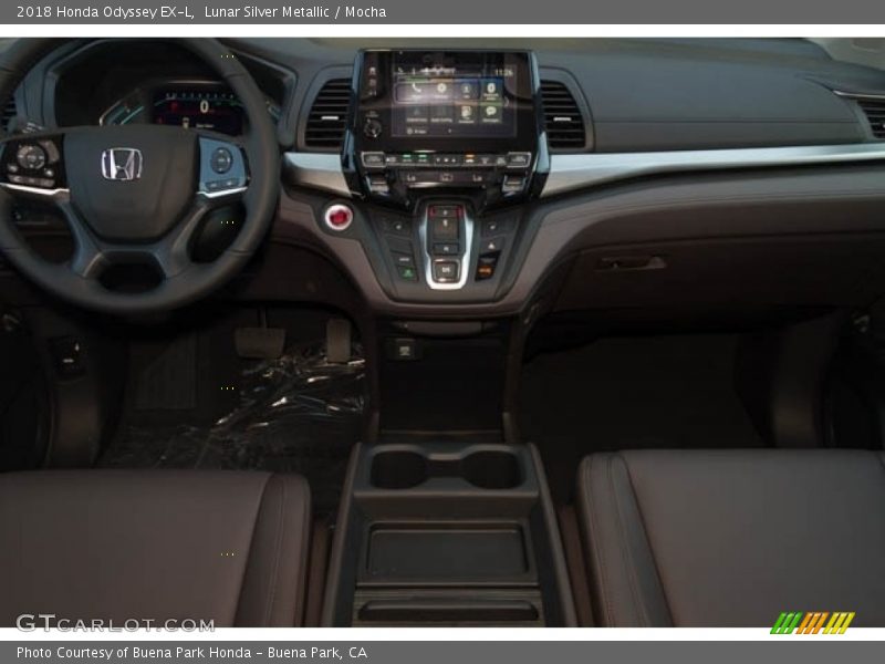 Lunar Silver Metallic / Mocha 2018 Honda Odyssey EX-L