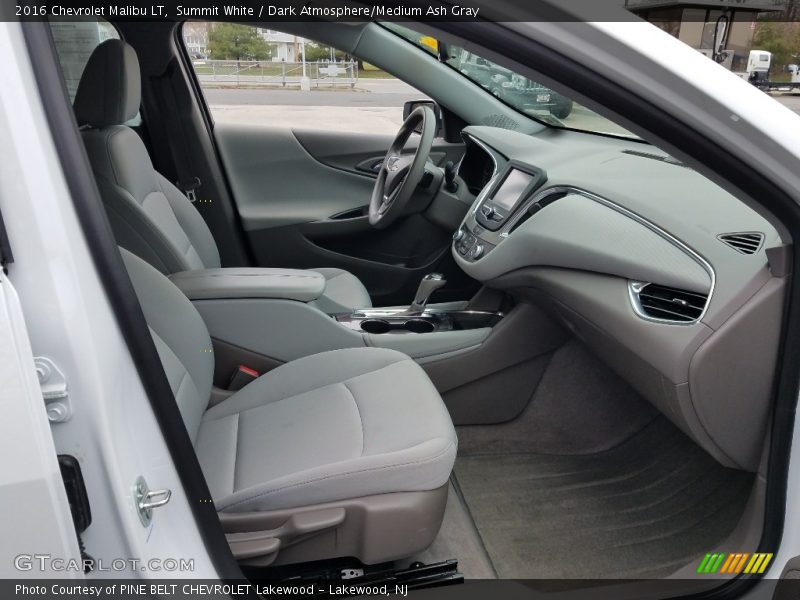 Summit White / Dark Atmosphere/Medium Ash Gray 2016 Chevrolet Malibu LT