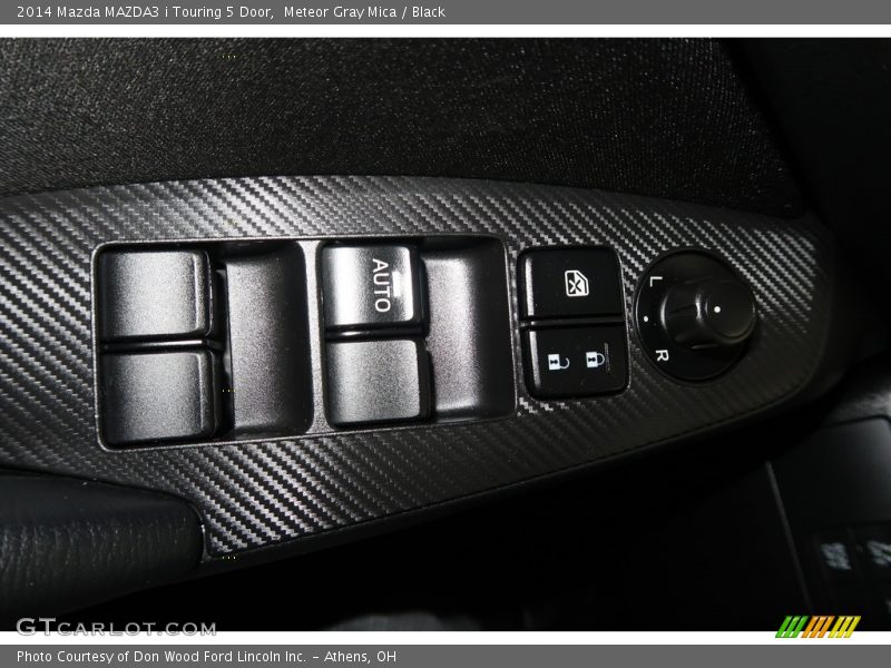 Meteor Gray Mica / Black 2014 Mazda MAZDA3 i Touring 5 Door