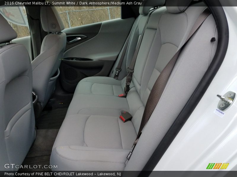 Summit White / Dark Atmosphere/Medium Ash Gray 2016 Chevrolet Malibu LT