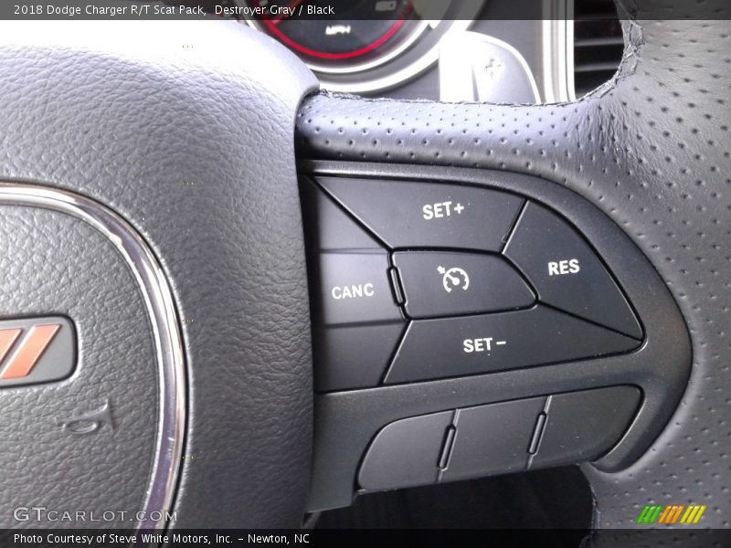 Destroyer Gray / Black 2018 Dodge Charger R/T Scat Pack