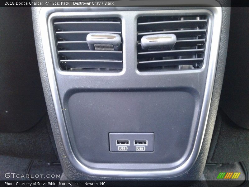 Destroyer Gray / Black 2018 Dodge Charger R/T Scat Pack