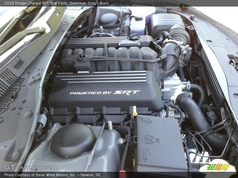 Destroyer Gray / Black 2018 Dodge Charger R/T Scat Pack