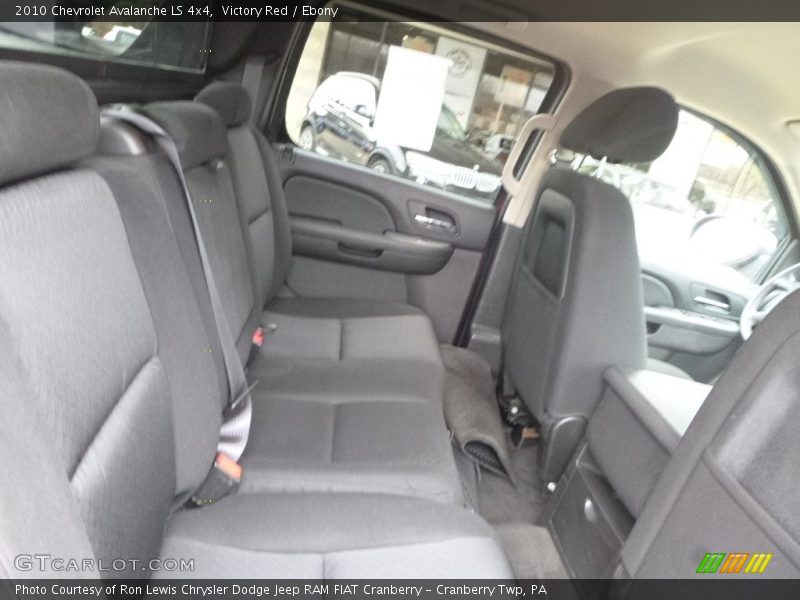 Victory Red / Ebony 2010 Chevrolet Avalanche LS 4x4