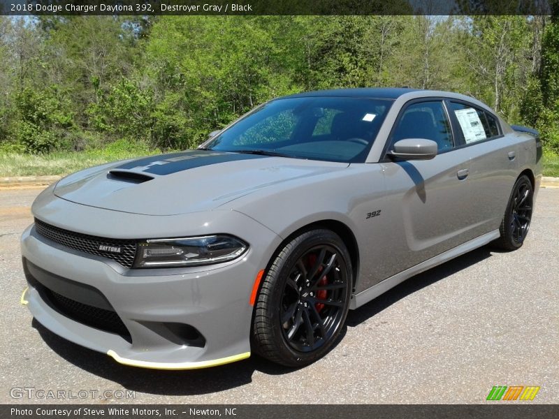 Destroyer Gray / Black 2018 Dodge Charger Daytona 392