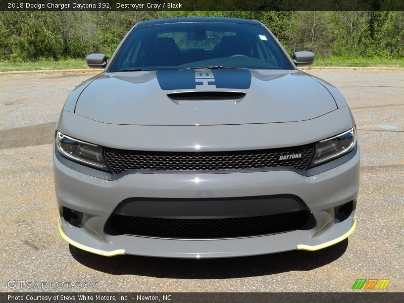 Destroyer Gray / Black 2018 Dodge Charger Daytona 392